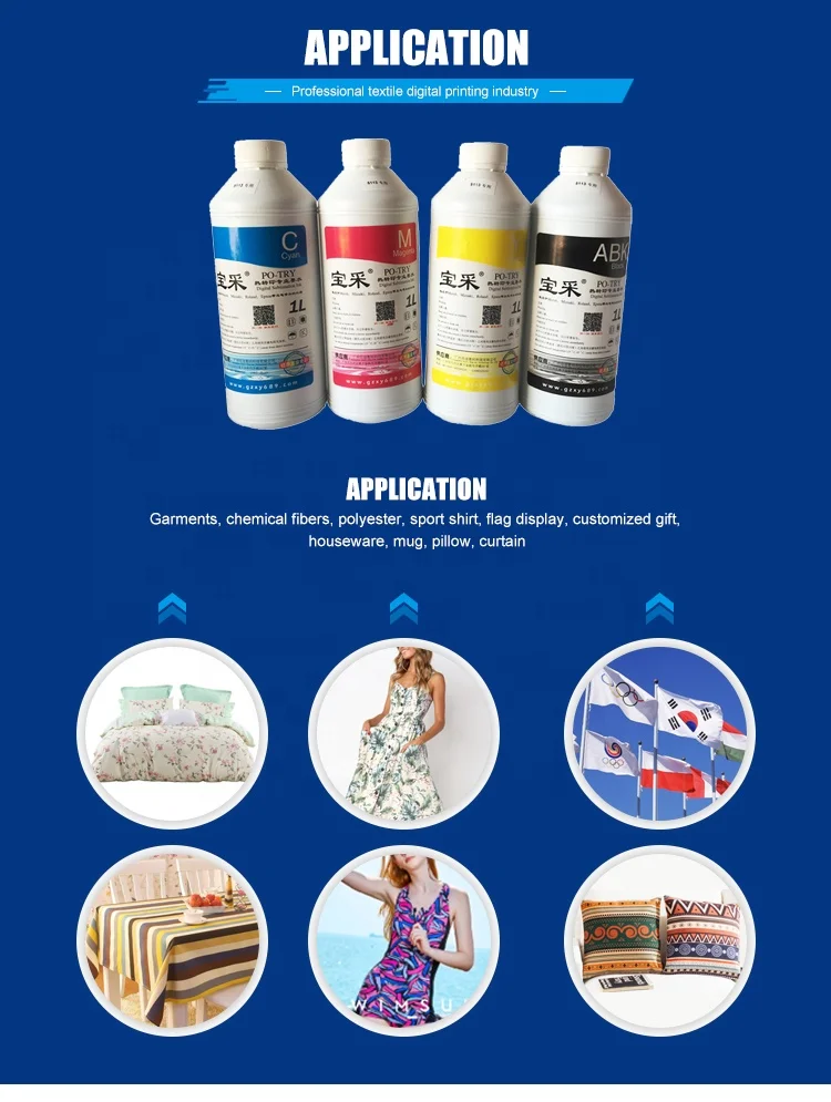  Super high transfer rate sublimation ink 1000ml for epson 5113 4720 heat