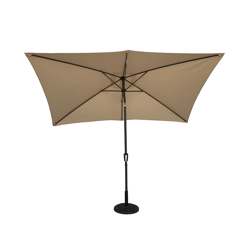 Big sunshade umbrella  market parasols rectangulaires 3m x 6m outdoor