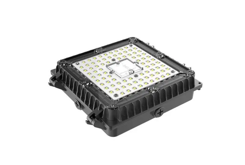 
DLC Listed Rebate Eligitable IP65 Patent right dali dimmable sensor dlc premium garage parking canopy light LED CANOPY LIGHT 