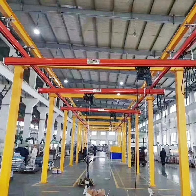 2 Ton Light Crane KBK Suspend Rail Flexible Crane System