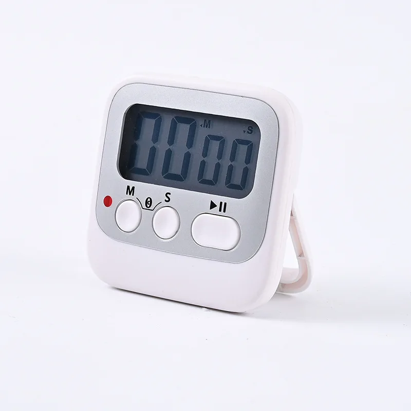 Mini magnetic digital kitchen timer pocket digital kitchen timer plastic countdown refrigerator magnet timer