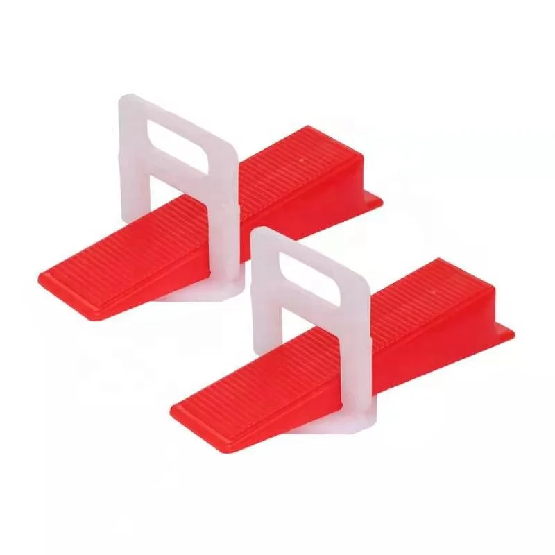 High quality tile spacers 1mm leveling system floor tile leveling clips for tile alignment