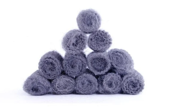 Hight quality Galvanized Mesh Cleaning Scrubber Steel Wool Scourer