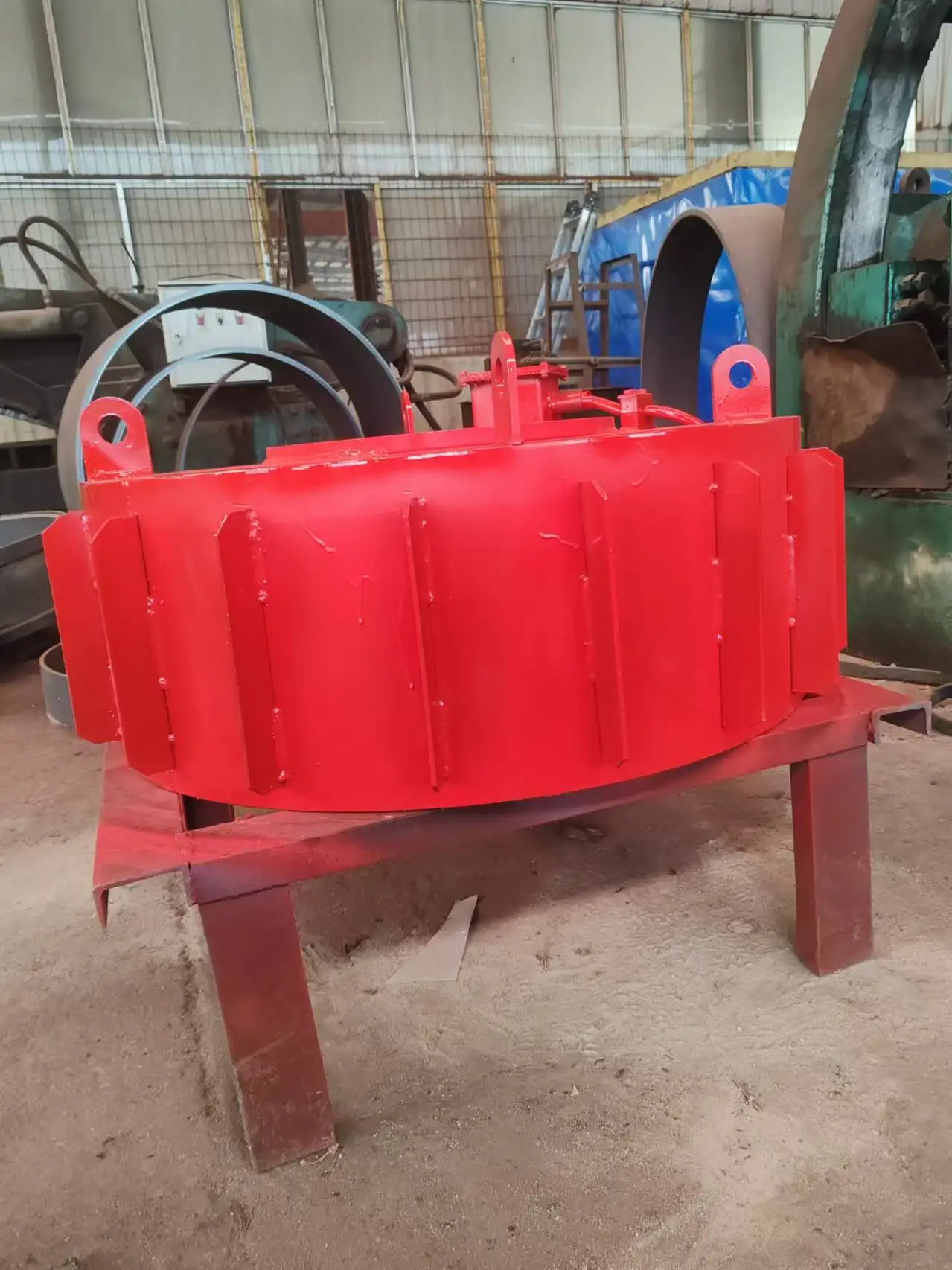 Good Price RCDB High-Alumina Electric Magnetic Iron Remover Suspended On Belt Conveyer