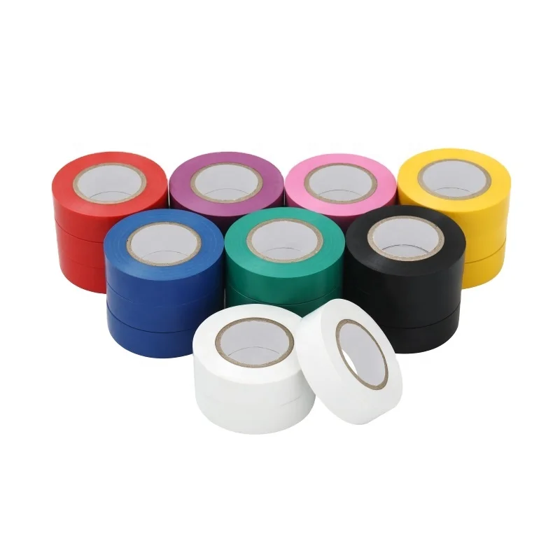 colorful pvc adhesive tape custom logo tape pvc applying pvc tape on wire