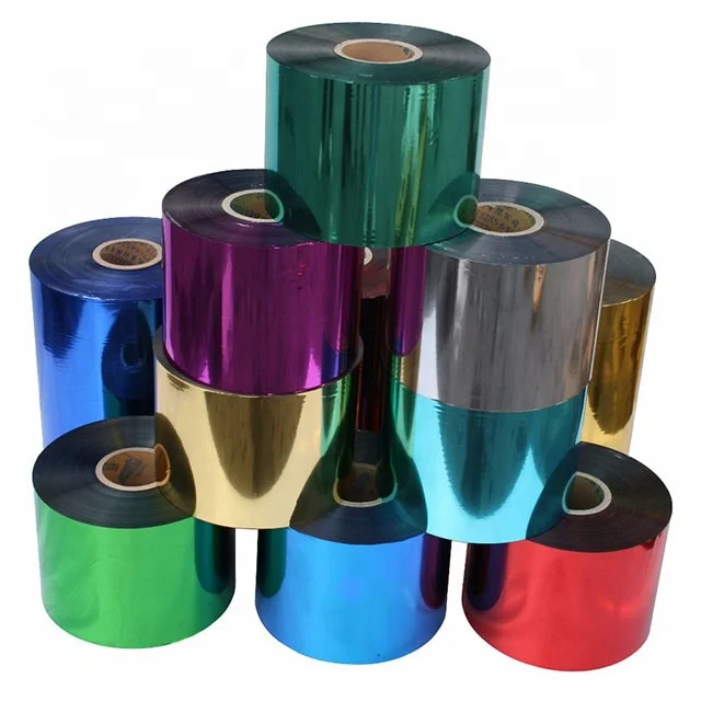 Hongde Pet Bopp Opp Cpp Foil Paper Laminate Plastic Packaging Wrap Metal Foil Film Roll For Packaging Wrap Premium Material