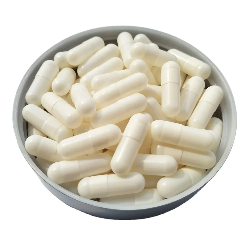 Best Quality Vegan Capsules Size 00 0 White  Capsule Shell In Health Care Industry