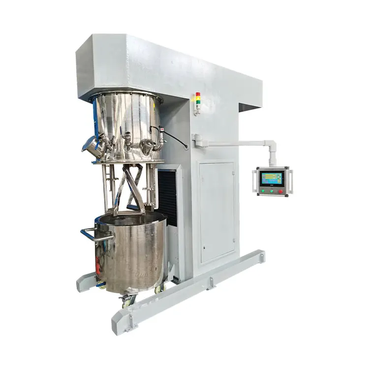 Large 1000L 1500L industrial silicone sealant mixing machine paste vacuum planetary mixer