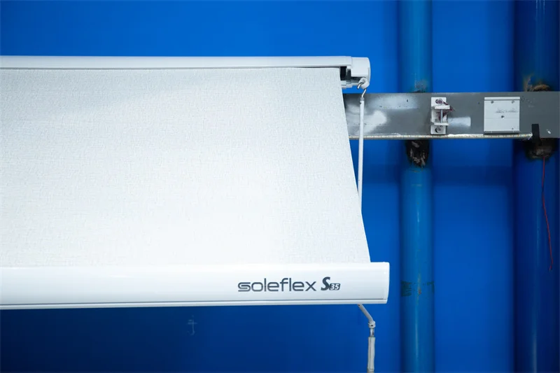 Soleflex S35  Retractable Electric Top Mounted Cassette Camper Awning