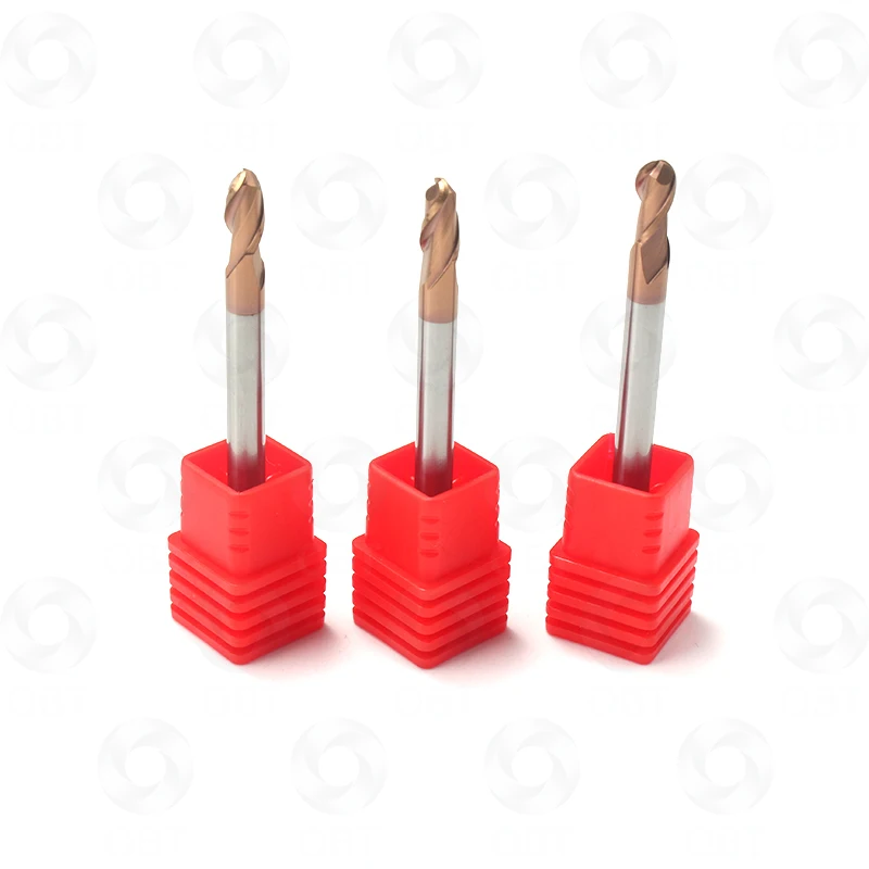 Fast delivery carbide ball nose CNC endmill cutter bits with best service