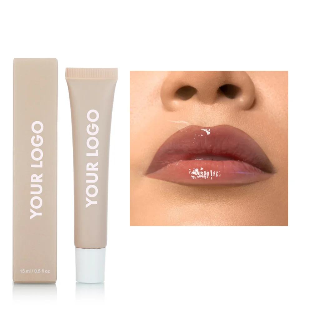 New arrivals lip care natural vanilla shea butter lip balm private label