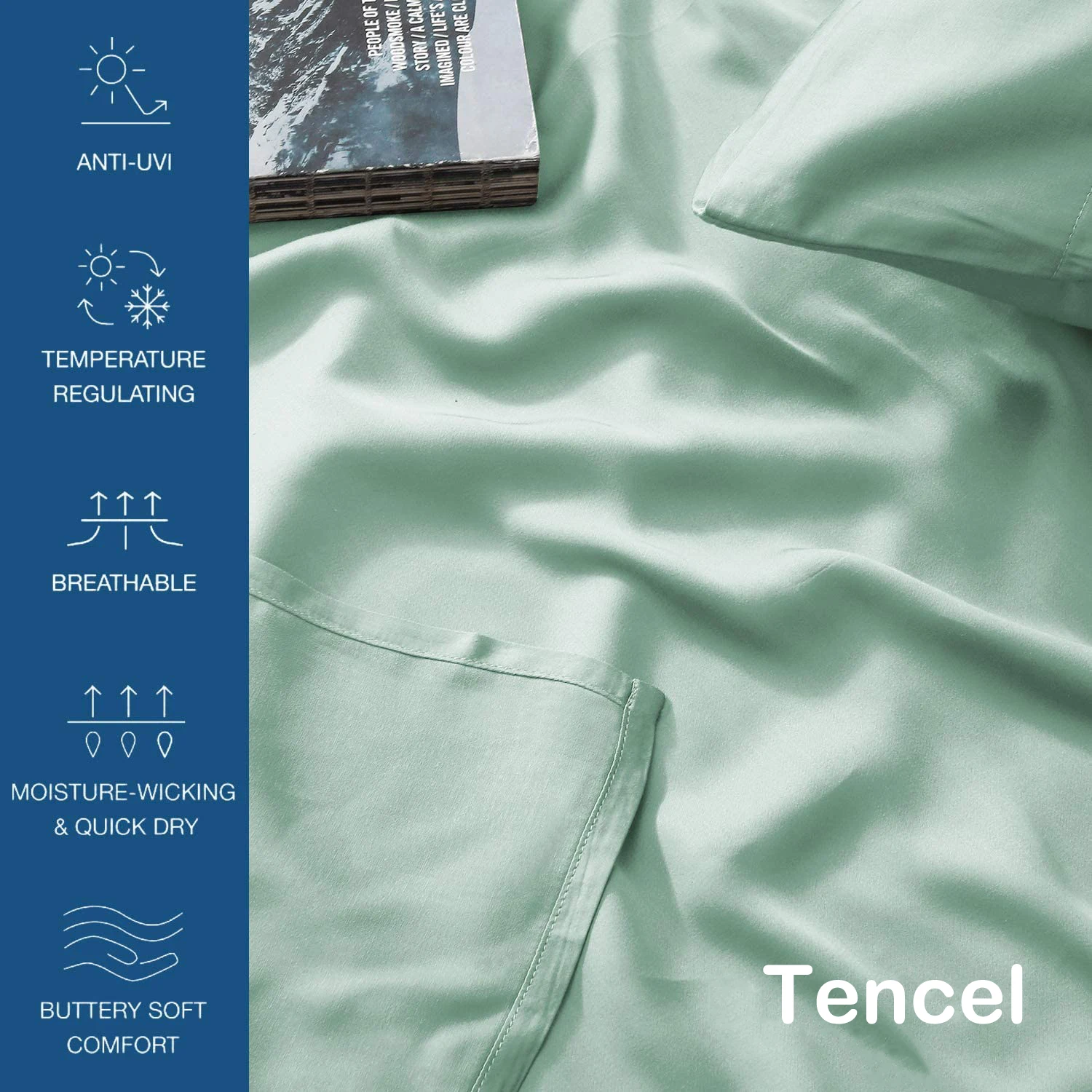  Индивидуальный 100% натуральный мягкий 300tc 60s Tencel Lyocell постельное белье tencel роскошный комплект постельного