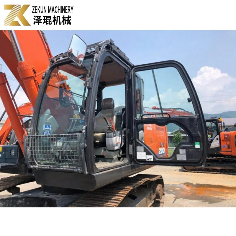 Building And Construction Equipment Used Hitachi ZX200 Crawler Excavator ZX200-6