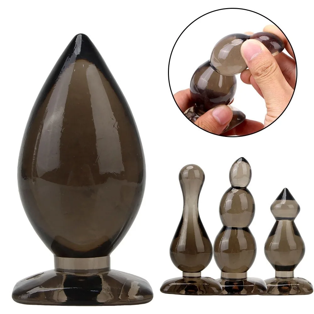 Anal Butt Plug Toys Sex Anal Plug Body safety TPE Prostate Massage for men and women couple sex supplies