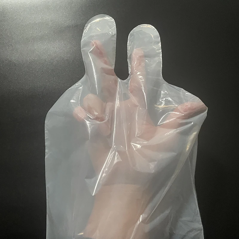 Two Finger Medical Gloves Independently Packaged with Sterilization Household Product