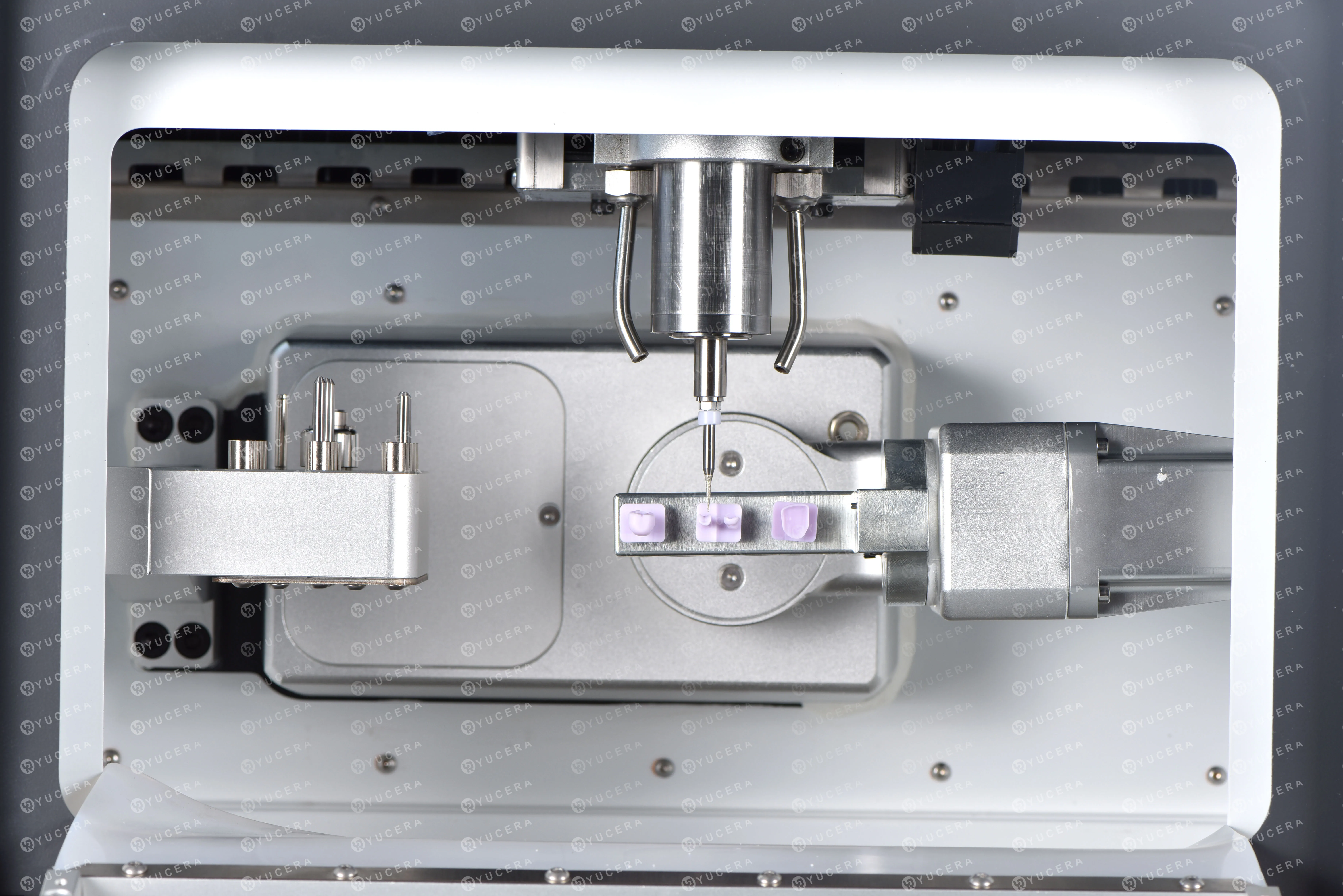 YUCERA-6X cad cam стоматологический фрезерный станок 5-осевой мокрый для стоматологических лабораторных продуктов