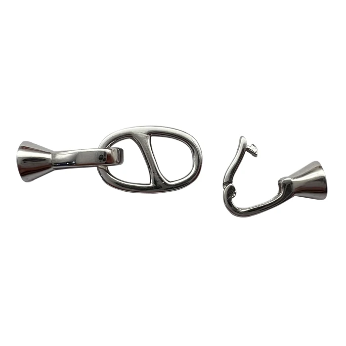 jewelry accessory fancy fashion 925 sterling silver 18k gold plated pearl claw  closure clasp buckle clasps for connector making