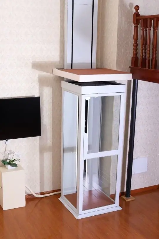 Passenger Elevators Residential Shaftless Elevator Small Home Lift Hydraulic Price for Sale