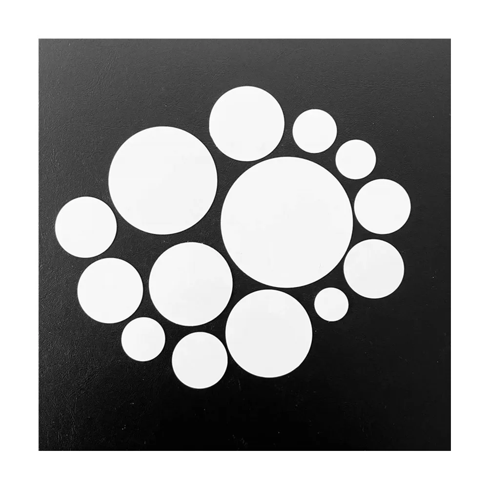 2024 Hot Selling Circle Blanks Sublimation Aluminum Disc Round Jewelry Stamping Blank Necklace Insert Pendant Blank