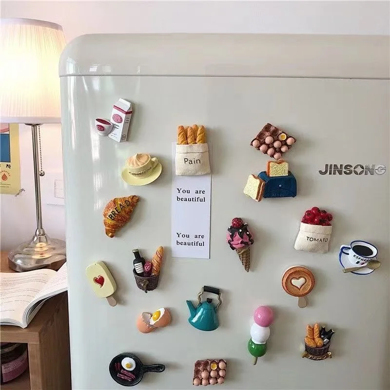 Soft Enamel 3D USA Cute Souvenir Embossed PVC Custom Metal Fridge Magnet Refrigerator Magnets