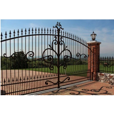 Best Welcome Fashion Small Iron Gate Iron Pipe Gate Design Wrought Iron Gate
