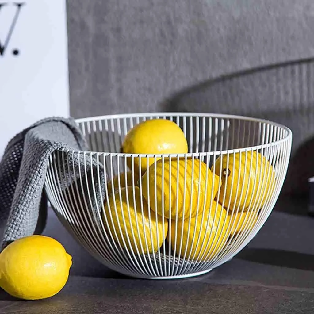 2020 Hot Sale Metal Wire fruit bowl storage basket For Home Kitchen