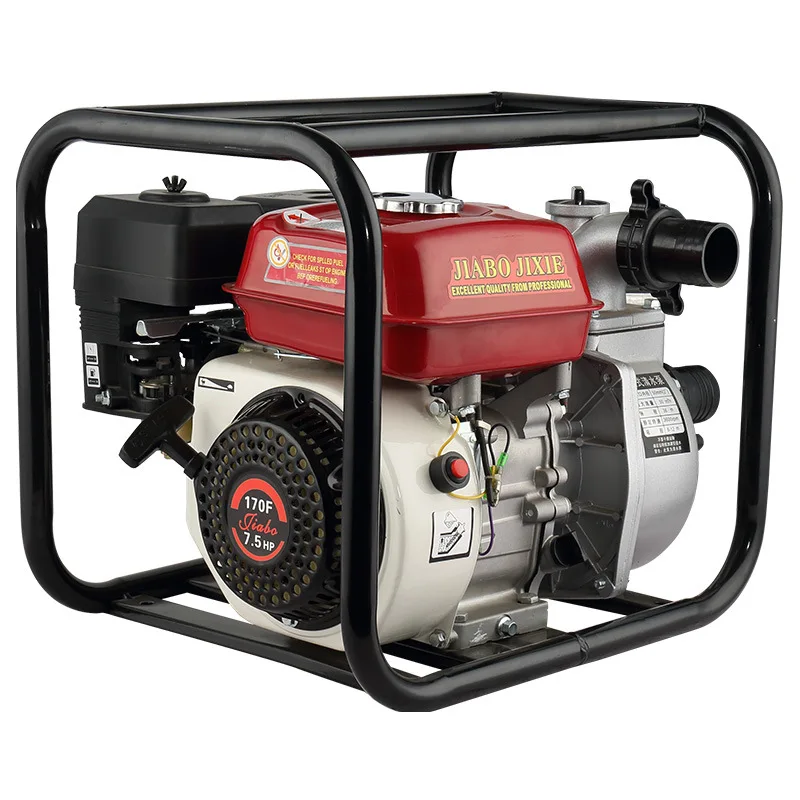 2inch Air Cooled 196cc Gx200 Petrol Engine Suction Electric Gasoline Centrifugal Water Pump for Irrigation with Cheap Price