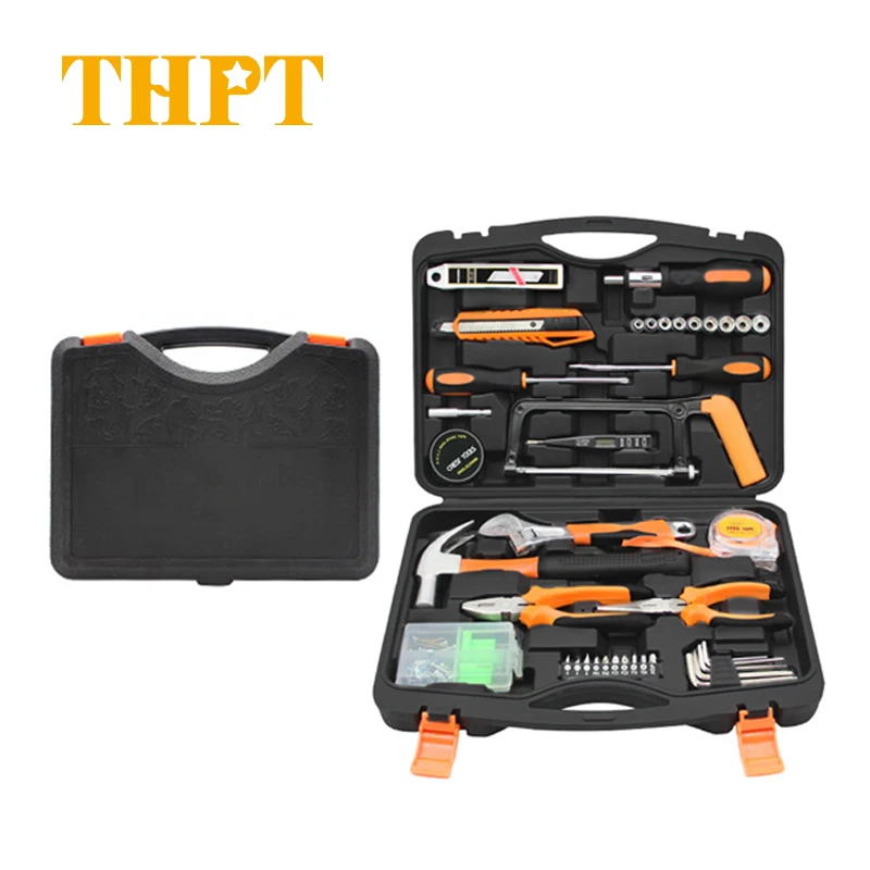49 Pcs Tools Socket Home Box Spanners Combined Sets Car Package Wrench Hand Tool Set Box Combination