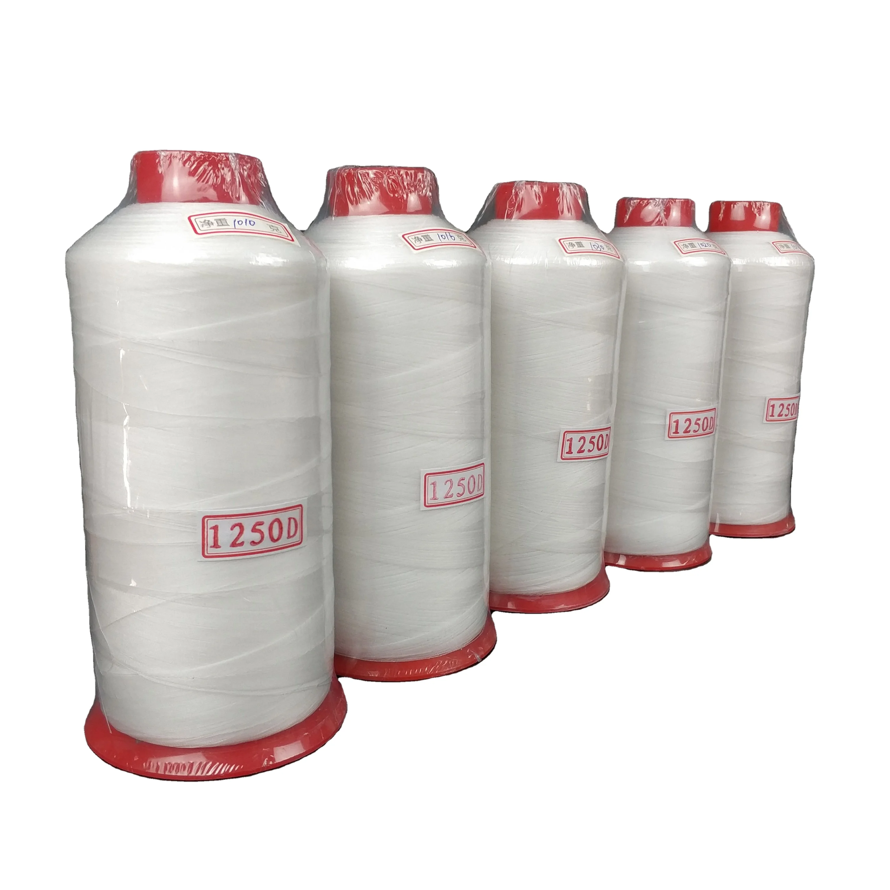 High temperature resistance ptfe sewing thread for reinforced filter bag sewing