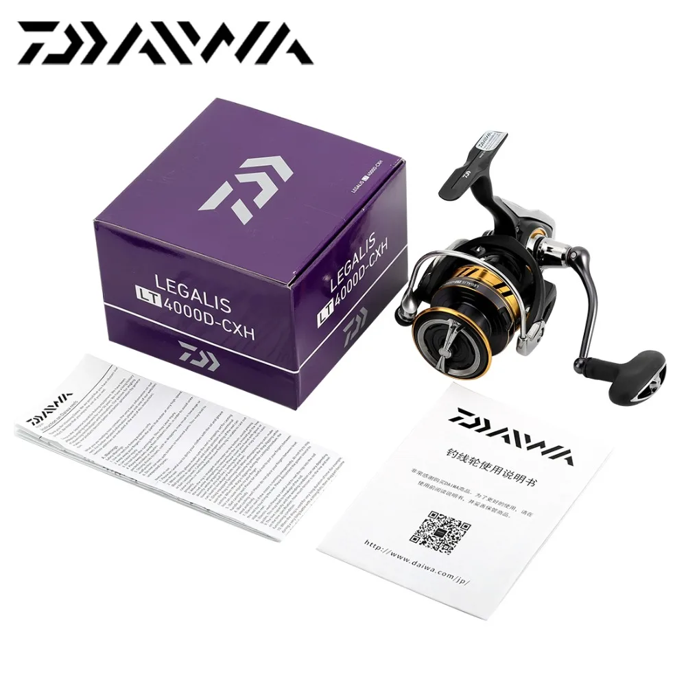  Оригинальная металлическая катушка Daiwa Legalis LT спиннинговая Рыболовная со складной