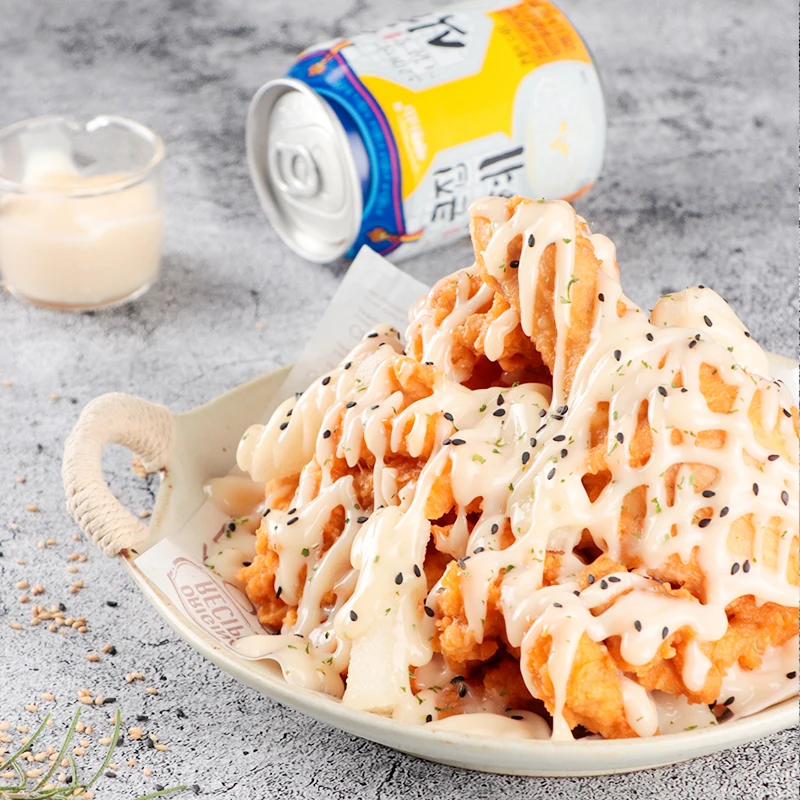 Hot Sale Asian Style Flavor 1kg Fried Chicken Sauce Restaurant Use Yogurt Cheese Sauce