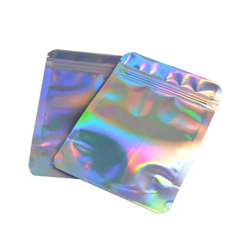 Resealable Laminated Plastic Stand Up Food Pouches Packaging Custom Laser Printed Ziplock Poly Stand Pouch Bag For Dry Fruit