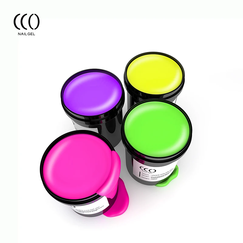 CCO  Neon  Summer  Fluorescent Neon Nail Gel Polish Soak Off UV Gel  Candy Color Nail Art