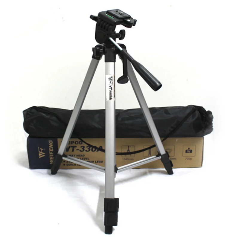 Оптовая продажа Фотографическая подставка для видеокамеры штатив WT330 Canon камеры 132