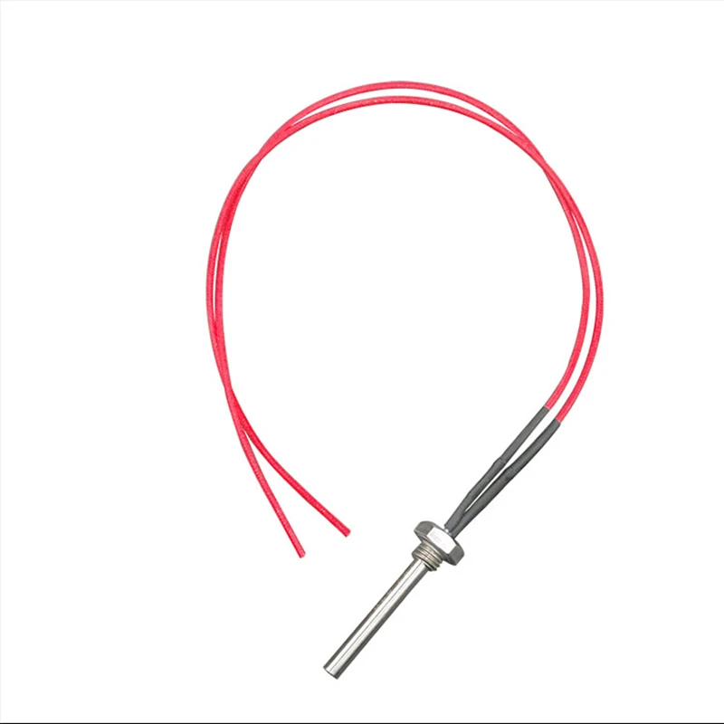 OEM Electric Resistance Heating Element Rod Tin Melting 125 mm 400 Wt Furnace Cartridge Heater