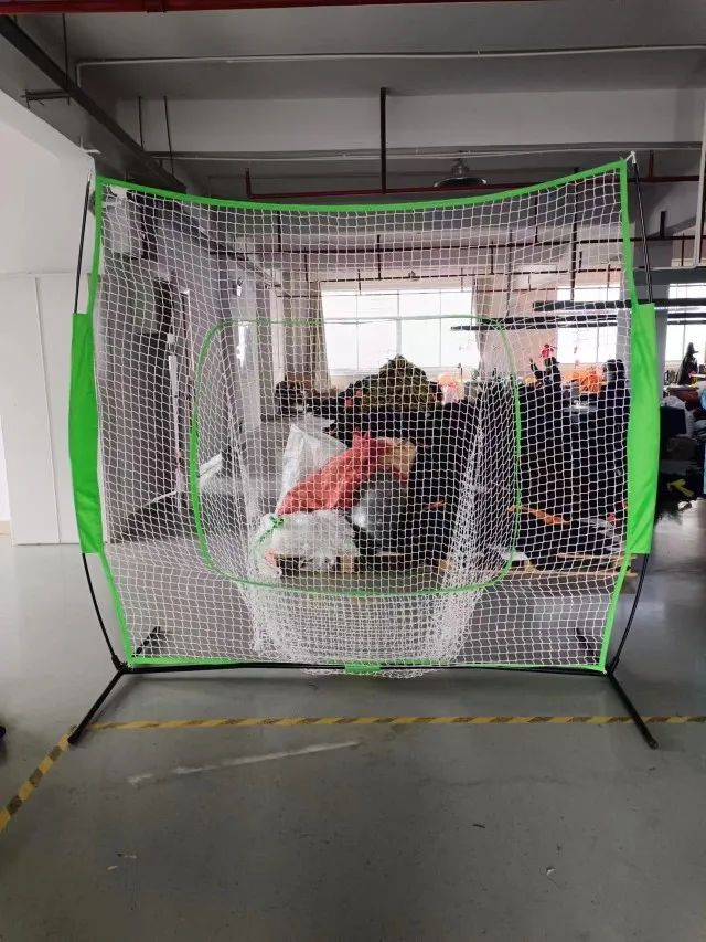 Baseball Net Baseball Practice Net for Batting and Pitching with Bow Frame, Carry Bag and Strike Zone