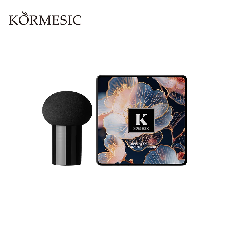 OEM KORMESIC Concealer Waterproof Whitening Air Cushion Foundation  BRIGHTENING LONG LASTING CUSHION-IVORY WHITE