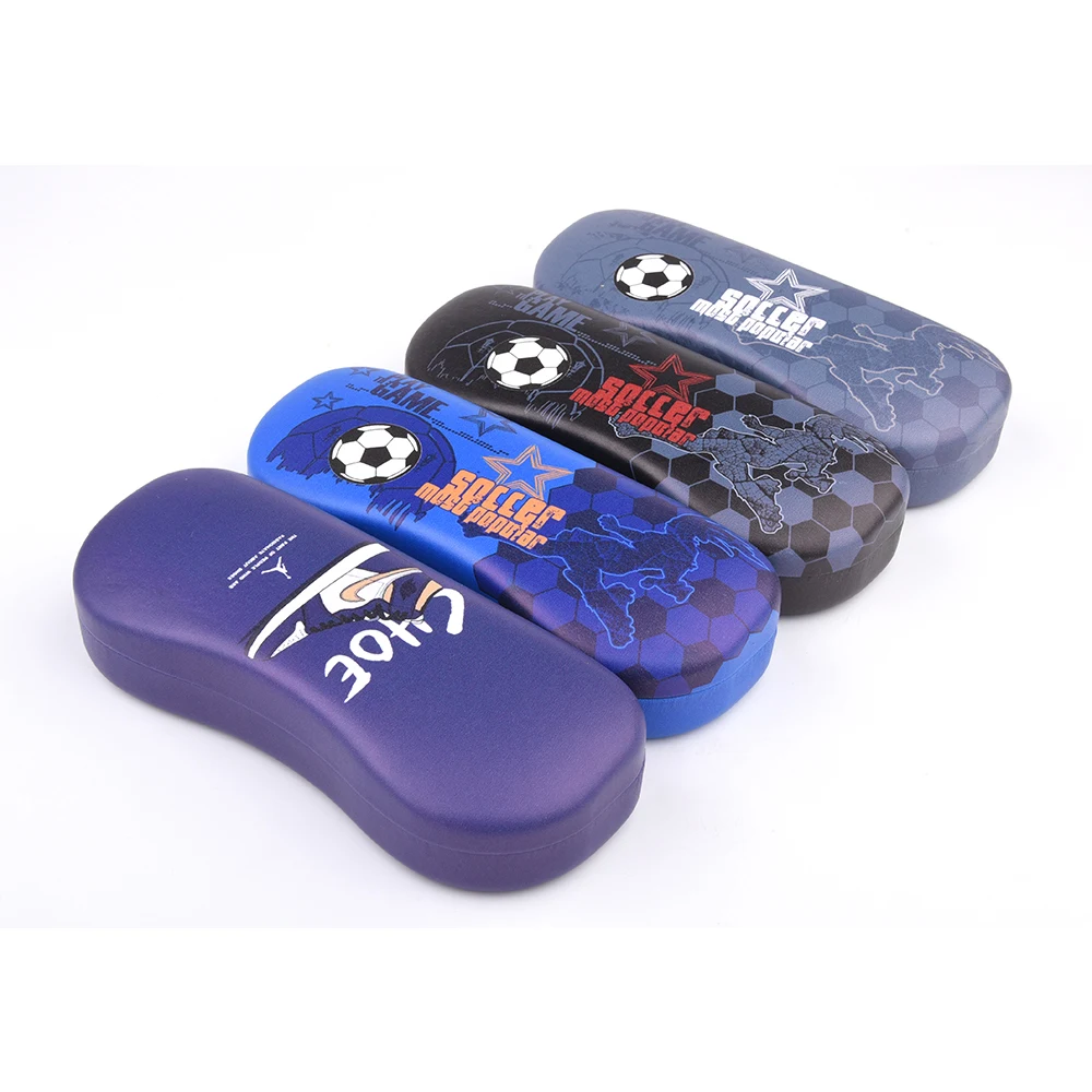 YT3198 top Brand New wholesale custom digital printing world football cup good selling Metal  optical hard glasses case
