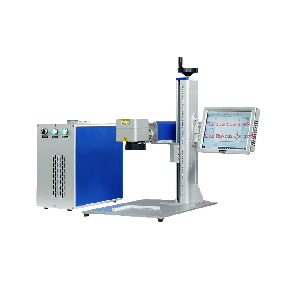 Factory Hot Sale Portable Max Raycus Jpt Mopa Laser Marking Machine For Metal Engraving Printing Machines