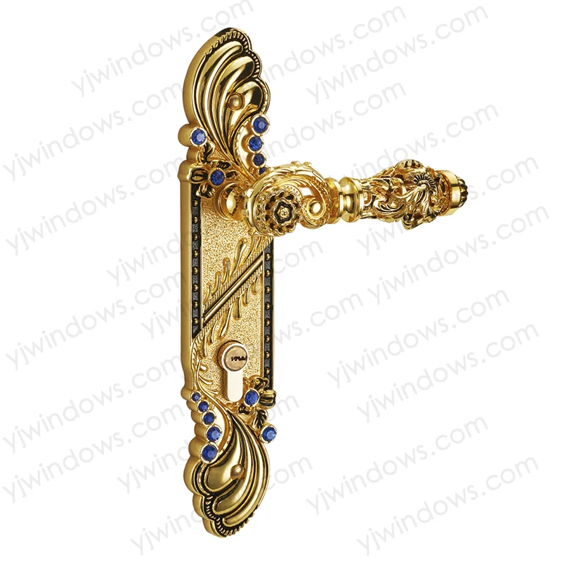 Luxury American Wooden Door Zinc Alloy Lock Silent Door Lock Universal Lock Wholesale