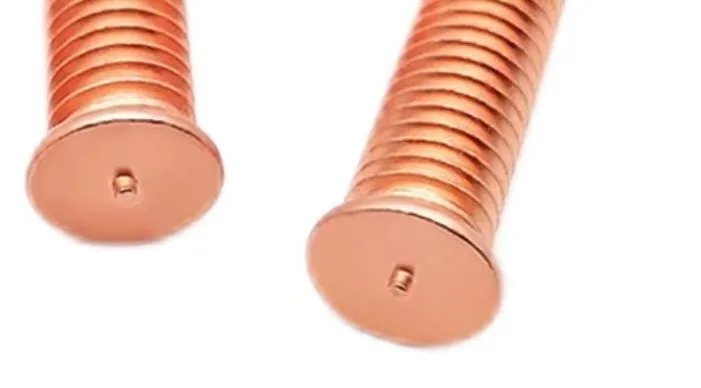 ISO13918Custom Steel B7 Copper Inconel Head Thread Stud Bolt DIN Standard with Plain Finish for Spot Weld Screw Shear Welding