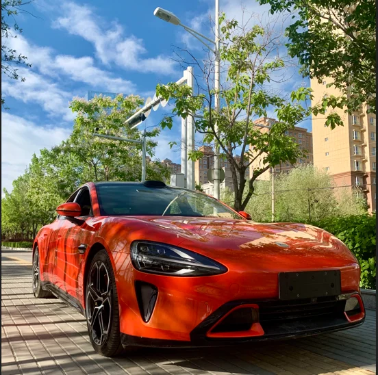 2024 Hot selling electric car  Xiaom SU7 800KM 4WD AWD with 22inch wheel