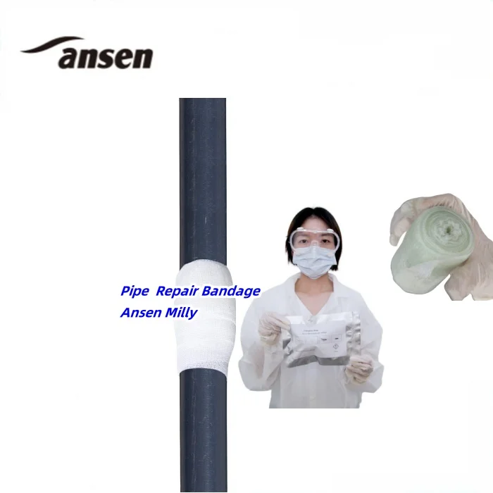 Various Specifications Pipe Repair Tape Fiberglass Quick Fix Bandage for Leak Pipe Composite Repair