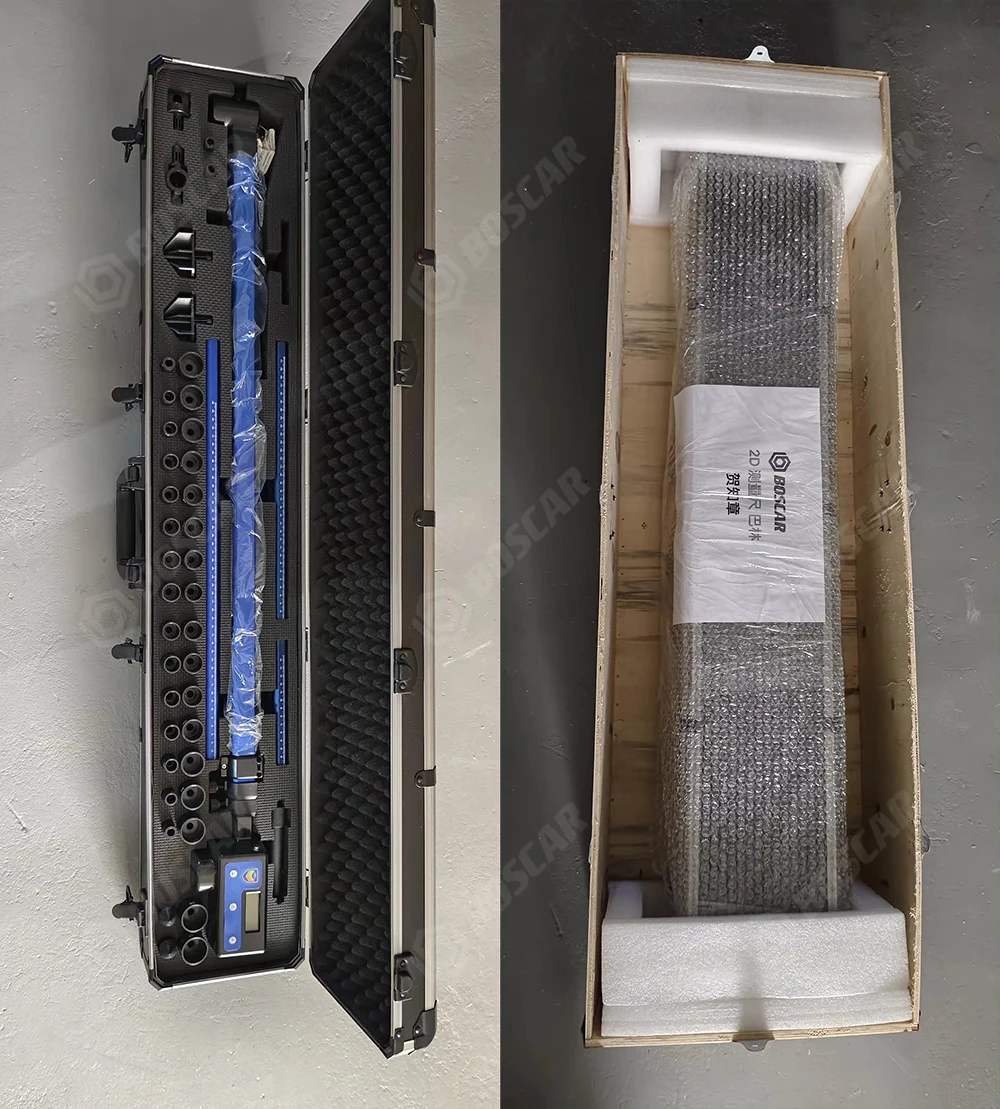 High precision CNC display 2D car body measuring rule for Automotive sheet metal repair Beam calibration