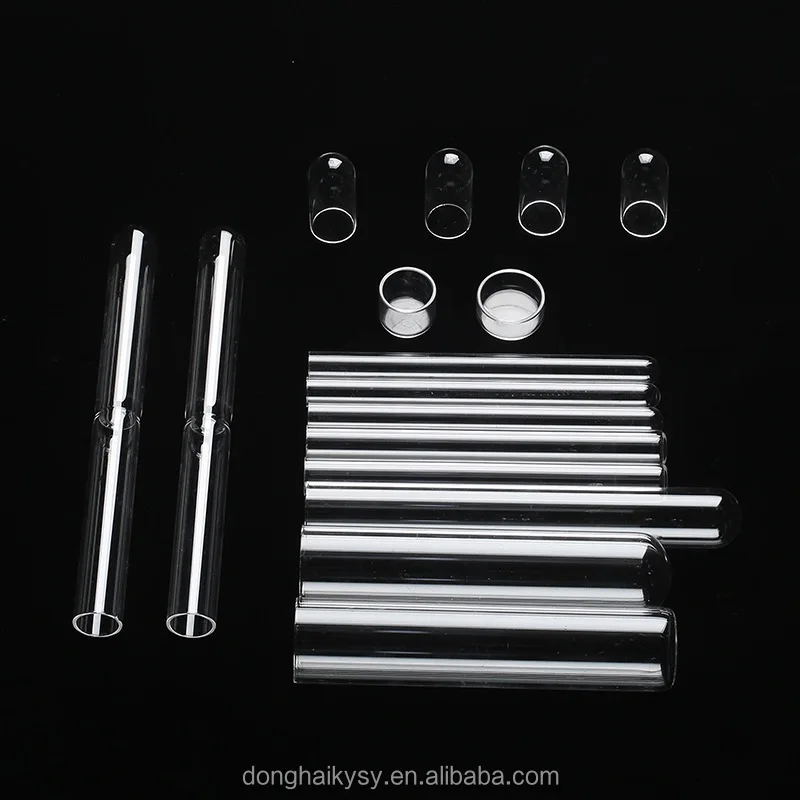 Customized high temperature resistance quartz glass tube