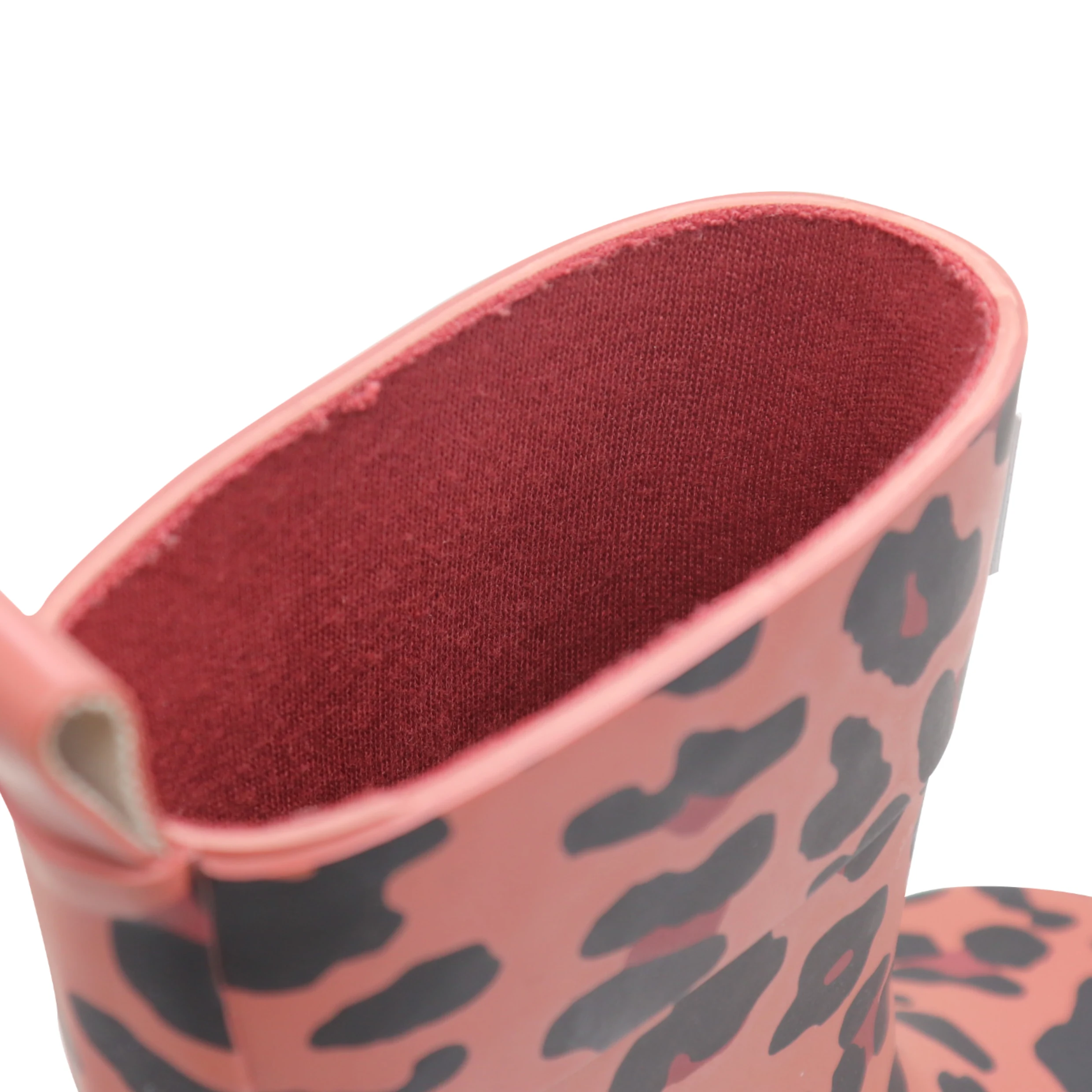 New model custom rubber rain boots leopard practical rubber rain boots