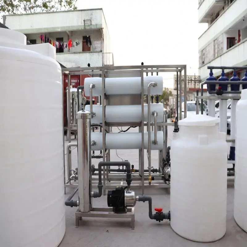 Salt water to drinking water machine 10000 per hour ultrafiltration proteins industry large water softener