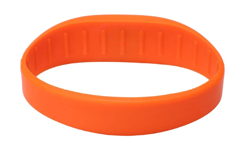 MWG13 Premium Closed loop skidproof type Silicone RFID Bracelet / Custom fixed size rfid /NFC  silicone wristband