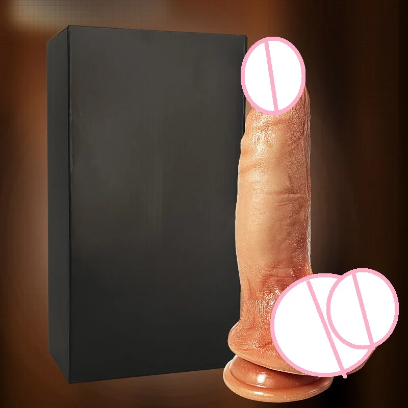 Realistic female artificial rubber silicone penis dildo woman sex toys dildos