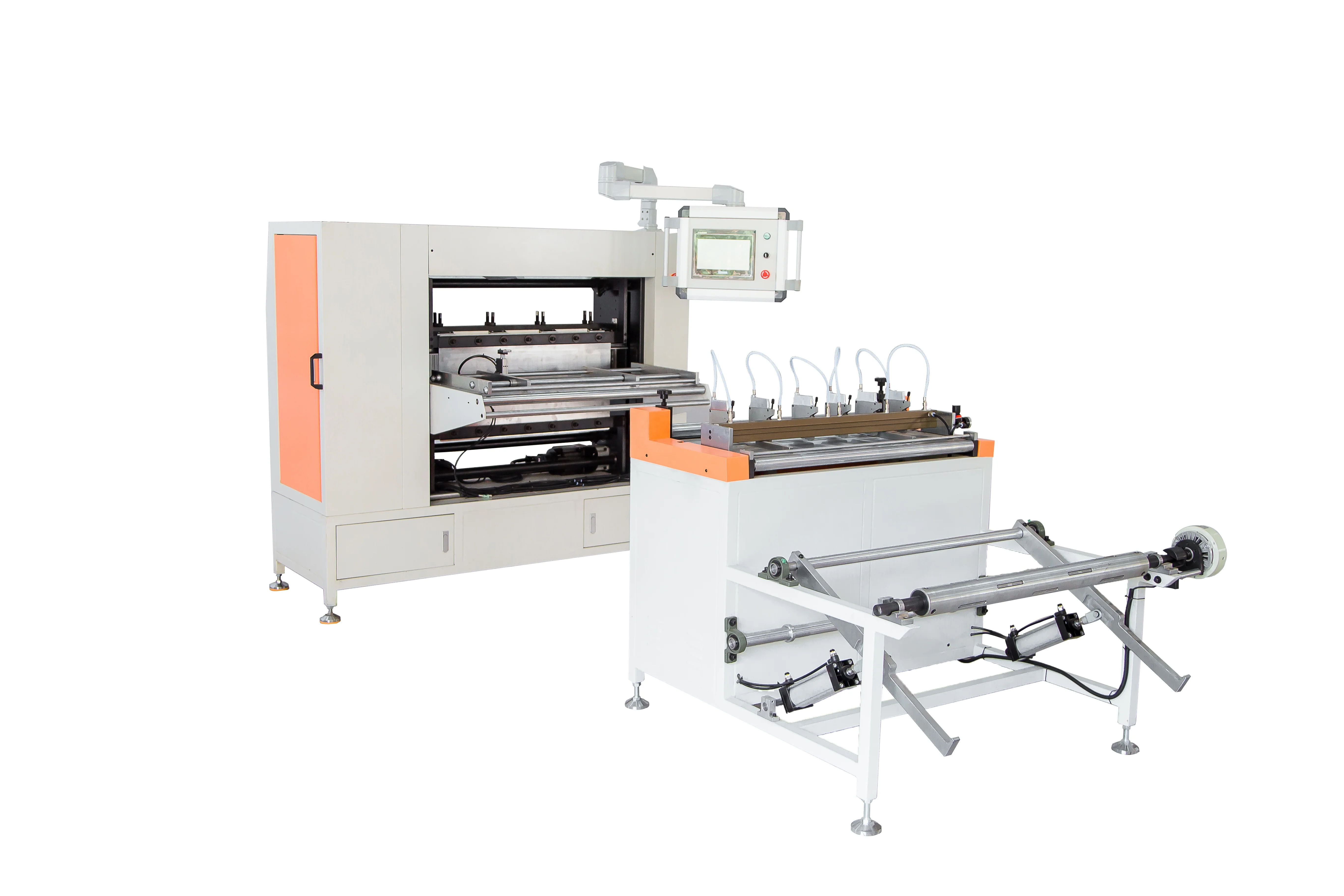 High Quality Full-automatic Knife Type Pleating Machine And Slitting Machine Production Line